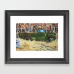 Out to Pasture Framed Print